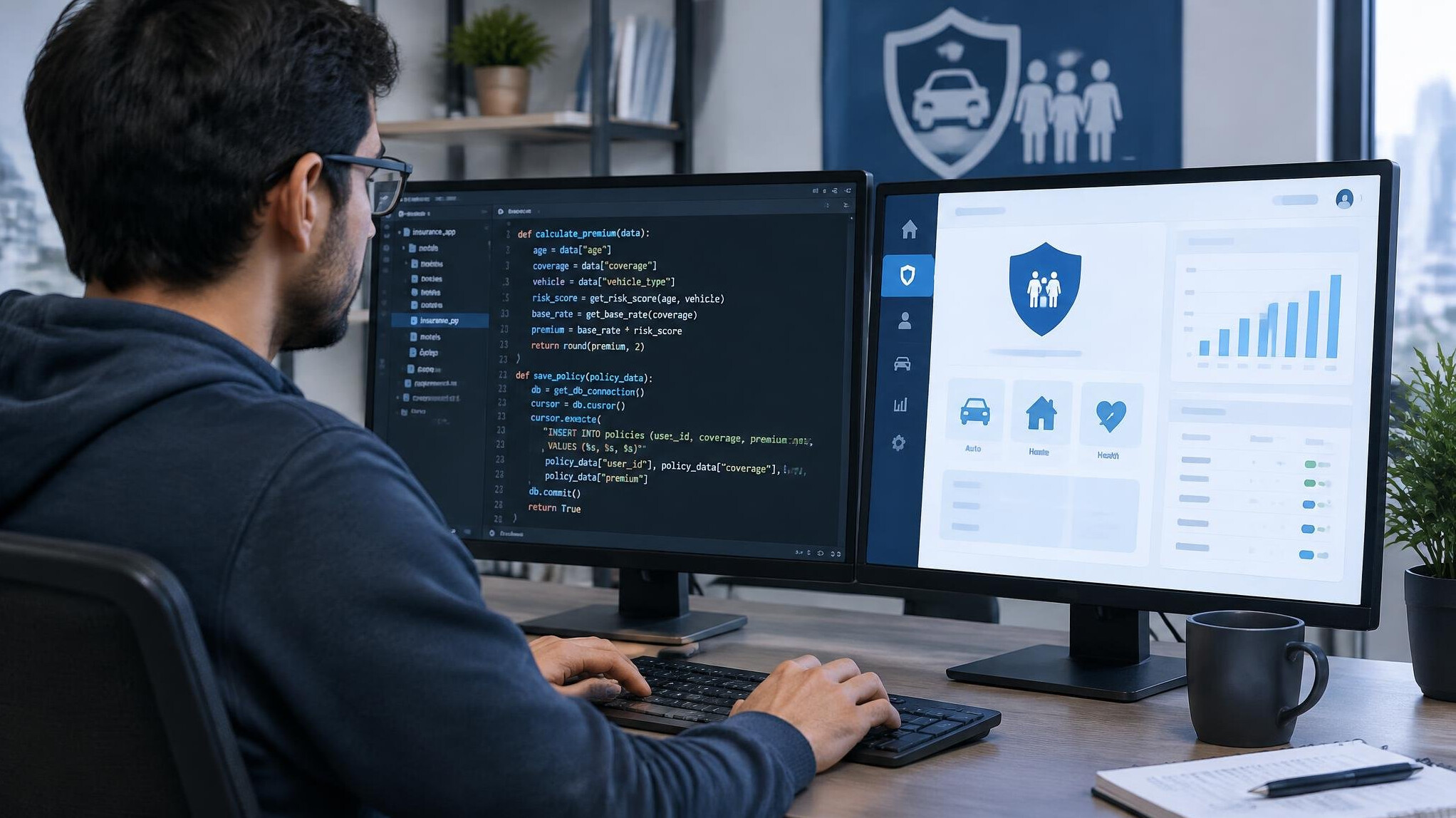 insurance software code
