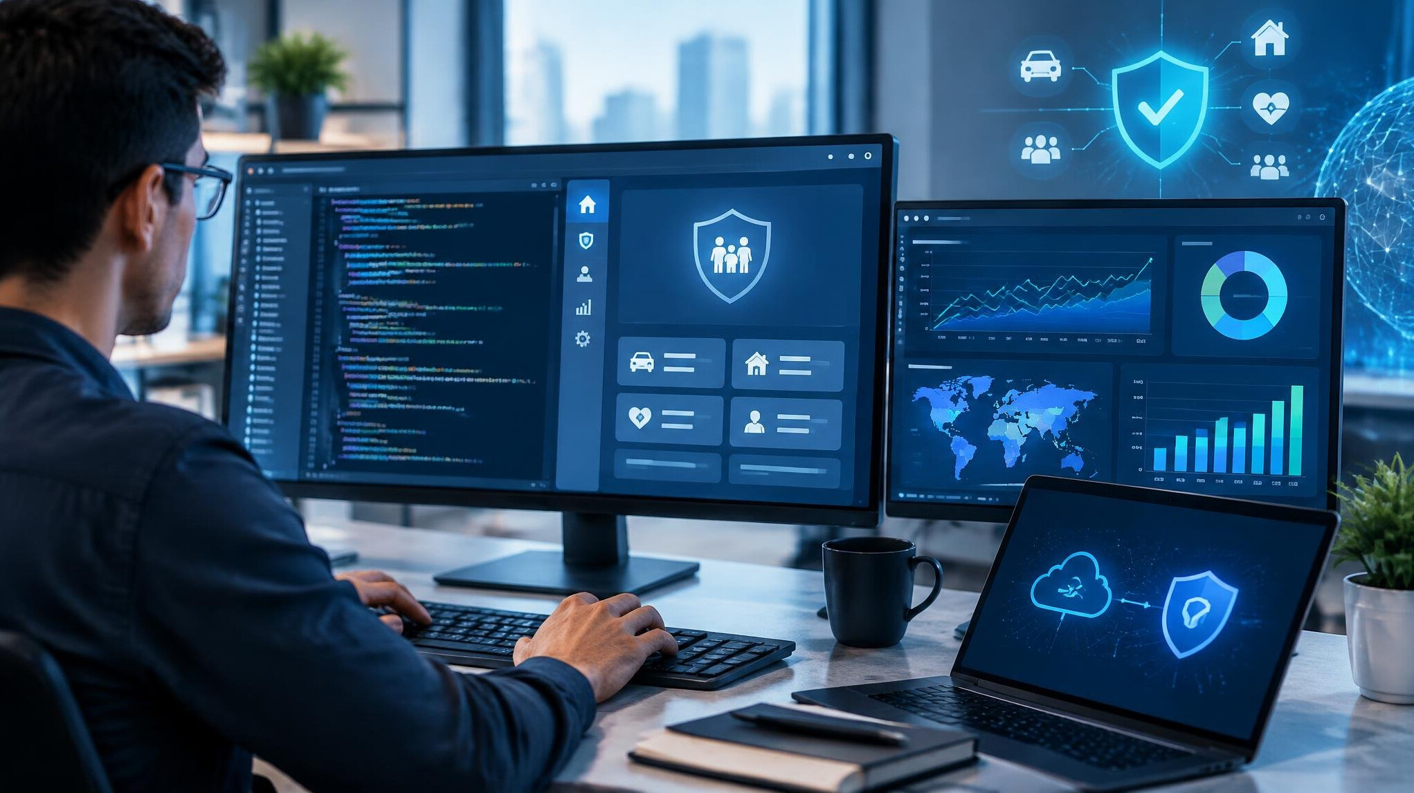 insurance software interface